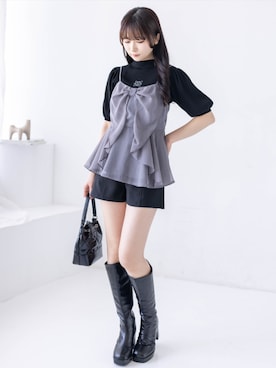 clear(クリア)さん（レディース・162cm）の春コーディネート