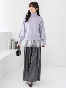 「CLEAR BASIC（クリアベーシック）のアイテム」を使った、clear(クリア)さん（レディース・162cm）の春コーディネート