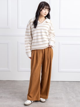 「clear（クリア）のアイテム」を使った、clear(クリア)さん（レディース・162cm）の冬コーディネート