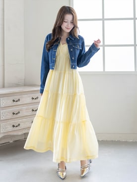 「clear（クリア）のアイテム」を使った、clear(クリア)さん（レディース・163cm）の春コーディネート