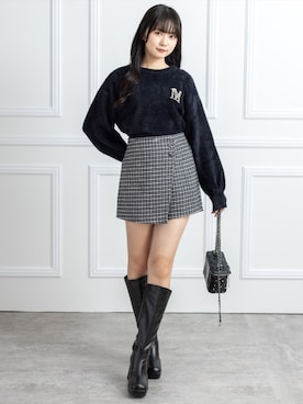 「CLEAR BASIC（クリアベーシック）のアイテム」を使った、clear(クリア)さん（レディース・162cm）の冬コーディネート