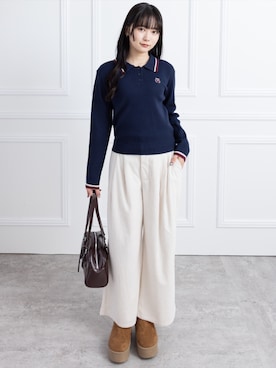 「CLEAR BASIC（クリアベーシック）のアイテム」を使った、clear(クリア)さん（レディース・162cm）の冬コーディネート