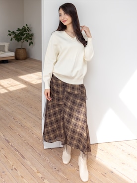 clear(クリア)さん（レディース・165cm）の冬コーディネート