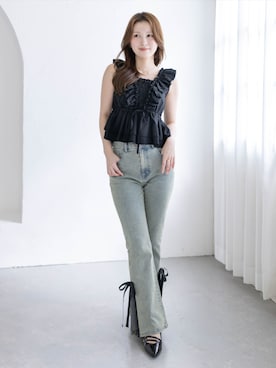 clear(クリア)さん（レディース・163cm）の春コーディネート