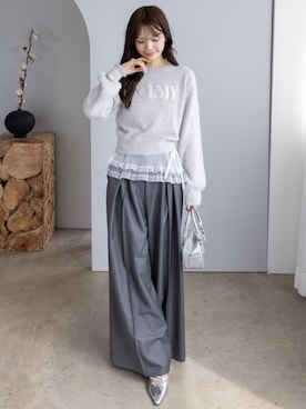 「clear（クリア）のアイテム（スカート）」を使った、clear(クリア)さん（レディース・161cm）の秋コーディネート