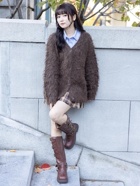 「clear（クリア）のアイテム」を使った、clear(クリア)さん（レディース・162cm）の冬コーディネート