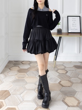 「clear（クリア）のアイテム（スカート）」を使った、clear(クリア)さん（レディース・162cm）の秋コーディネート