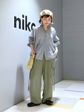 タゾエさん(レディース・155cm)の夏コーディネート