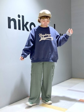 「アイテム（その他トップス）」を使った、タゾエさん（レディース・155cm）の冬コーディネート