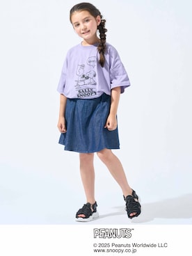 「アイテム（シューズ）」を使った、SHOO・LA・RUEさん（キッズ・120cm）の夏コーディネート