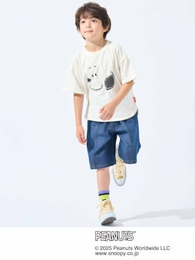 「アイテム（パンツ）」を使った、SHOO・LA・RUEさん（キッズ・120cm）の夏コーディネート