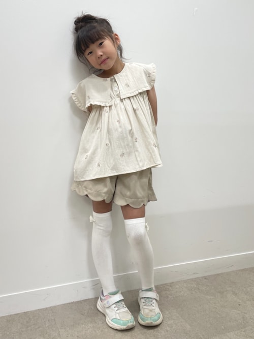 フリル襟 花柄ブラウス 長袖ブラウス ブラウス hellodream 通販