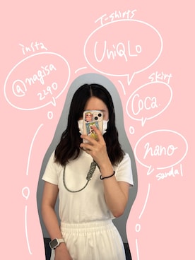 Nagisaさん(レディース・159cm)の夏コーディネート