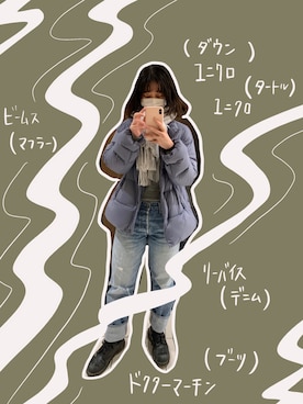 Nagisaさん（レディース・159cm）の冬コーディネート