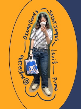 Nagisaさん（レディース・159cm）の春コーディネート