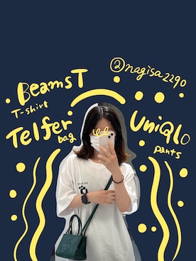 「TELFAR」｜Nagisaさん（レディース・159cm）の春コーディネート