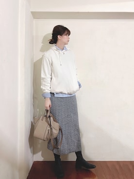 Royka*さん（レディース・170cm）の冬コーディネート