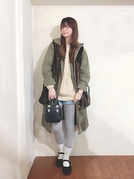 Royka*さん(レディース・170cm)の冬コーディネート