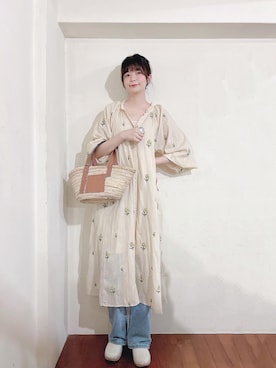 Royka*さん（レディース・170cm）の春コーディネート