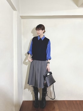 Royka*さん（レディース・170cm）の冬コーディネート