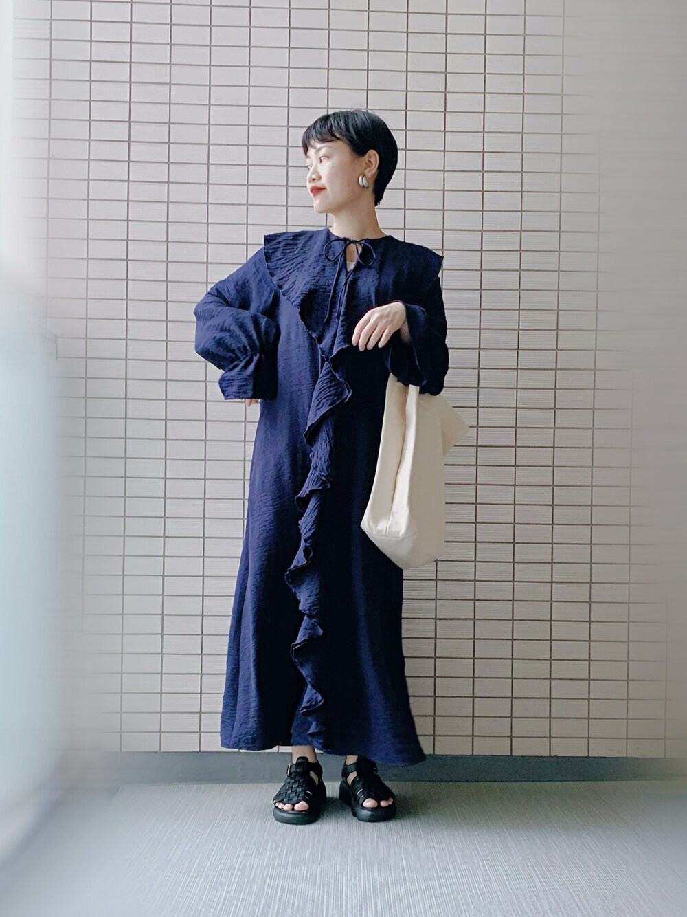 KBF（ケイビーエフ）の「『WEB/一部店舗限定』フロントフリル