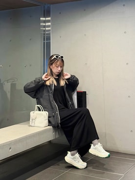 「アイテム（その他アウター）」を使った、物さん（レディース・165cm）の秋コーディネート