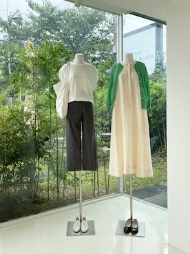 「韓国通販」｜LITTLEBLACKさん（レディース・162cm）の夏コーディネート