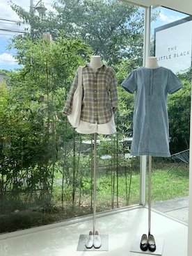 「ナチュラルスタイル」｜LITTLEBLACKさん（レディース・162cm）の夏コーディネート