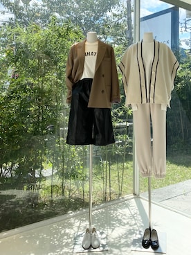 「韓国通販」｜LITTLEBLACKさん（レディース・162cm）の秋コーディネート