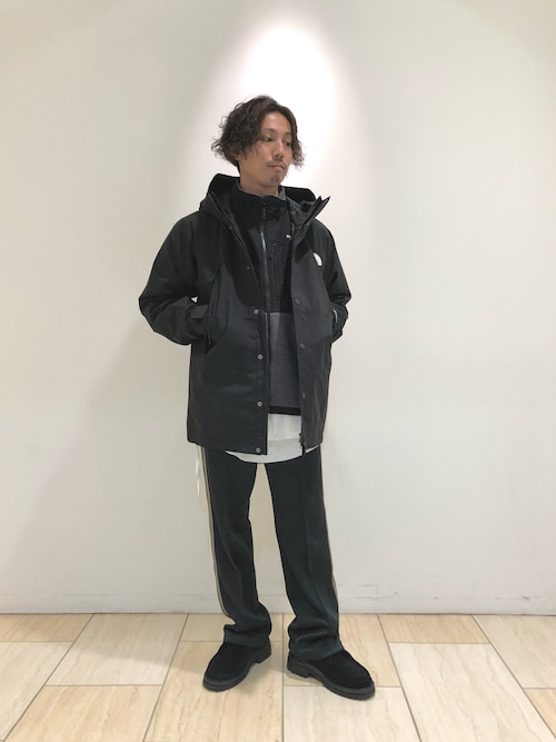 SAKAZAKI｜THE NORTH FACEのマウンテンパーカーを使ったコーディネート