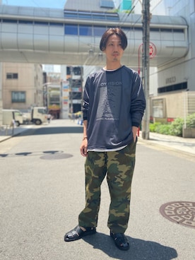 「TIGRE BROCANTE（ティグルブロカンテ）のアイテム」を使った、SAKAZAKIさん（メンズ・167cm）の夏コーディネート