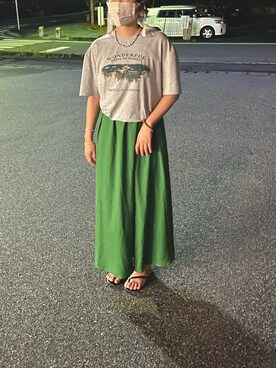 「shein」｜zuzuさん（レディース・165cm）の夏コーディネート