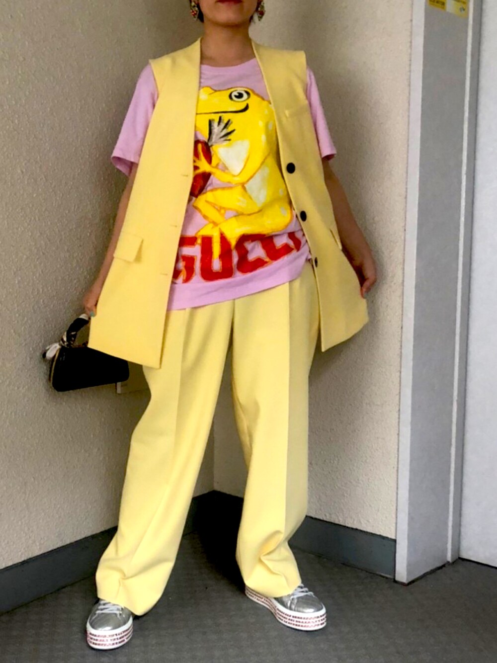 GUCCIのTシャツ/カットソー（ピンク系）を使った人気