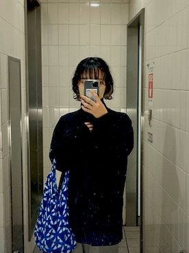 「ノースフェイス」｜「アイテム（ジャージ）」を使った、さやかさん（レディース・152cm）の秋コーディネート