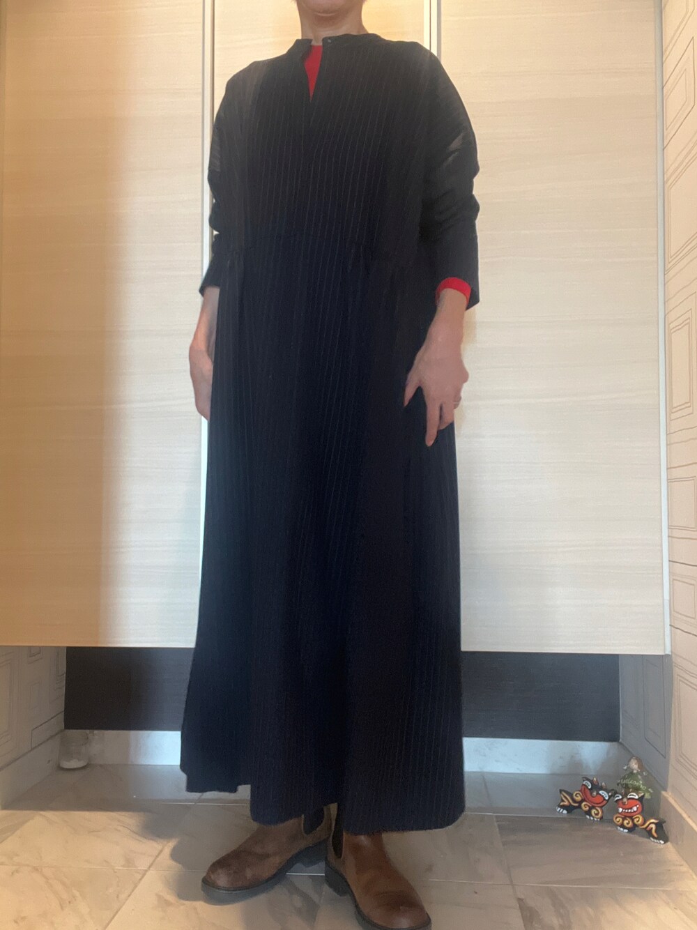 一枚でコーデが決まる♡【CHANEL】ストライプ ワンピース chanel400481g2.jpg