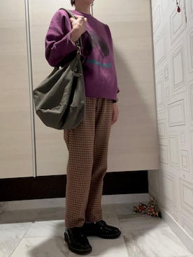 「Pal'las Palace（パラスパレス）のアイテム」を使った、myu♡（相互フォロー）さん（レディース・161cm）の秋コーディネート