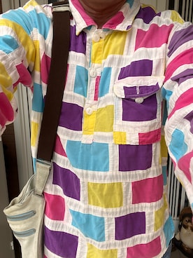「TIGRE BROCANTE（ティグルブロカンテ）のアイテム（シャツ/ブラウス、その他）」を使った、michi-michiさん（メンズ・165cm）の秋コーディネート