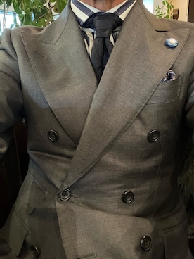 「GUCCI（グッチ）のアイテム」を使った、michi-michiさん（メンズ・165cm）の春コーディネート