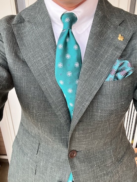 「UNITED ARROWS（ユナイテッドアローズ）のアイテム」を使った、michi-michiさん（メンズ・165cm）の春コーディネート