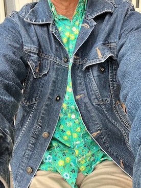 「アイテム（レッグウェア）」を使った、michi-michiさん（メンズ・165cm・60代）の秋コーディネート