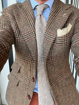 「Paul Smith（ポールスミス）のアイテム」を使った、michi-michiさん（メンズ・165cm）の春コーディネート