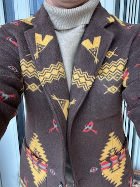 「UNIQLO（ユニクロ）のアイテム（ニット/セーター、ベージュ系）」を使った、michi-michiさん（メンズ・165cm）の春コーディネート