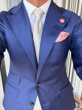 「ROLEX（ロレックス）のアイテム」を使った、michi-michiさん（メンズ・165cm）の春コーディネート