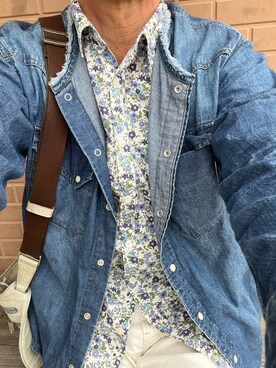 「アイテム（腕時計）」を使った、michi-michiさん（メンズ・165cm・60代）の春コーディネート