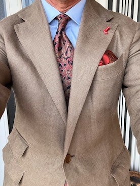 「RALPH LAUREN（ラルフ ローレン）のアイテム」を使った、michi-michiさん（メンズ・165cm）の春コーディネート