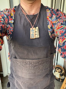 「浅草中屋のアイテム（トップス、その他）」を使った、michi-michiさん（メンズ・165cm）の秋コーディネート