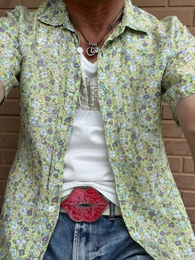 「アイテム（アクセサリー）」を使った、michi-michiさん（メンズ・165cm・60代）の夏コーディネート