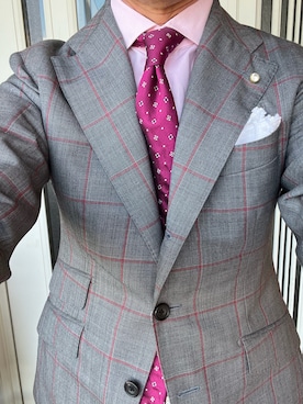 「無印良品（ムジルシリョウヒン）のアイテム（ソックス/靴下、ブルー系）」を使った、michi-michiさん（メンズ・165cm）の春コーディネート