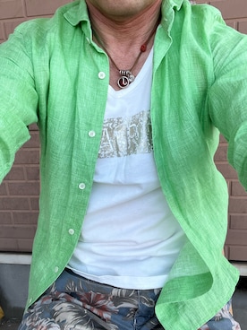 「RALPH LAUREN（ラルフ ローレン）のアイテム」を使った、michi-michiさん（メンズ・165cm）の春コーディネート