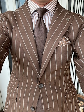 「HERMES（エルメス）のアイテム」を使った、michi-michiさん（メンズ・165cm）の春コーディネート